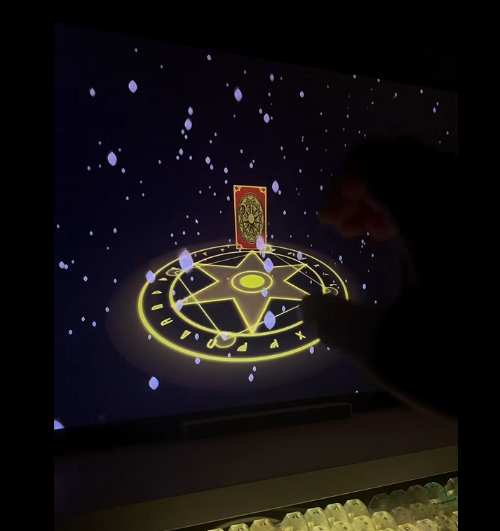 魔卡少女樱手势交互库洛牌(提示词免费取)